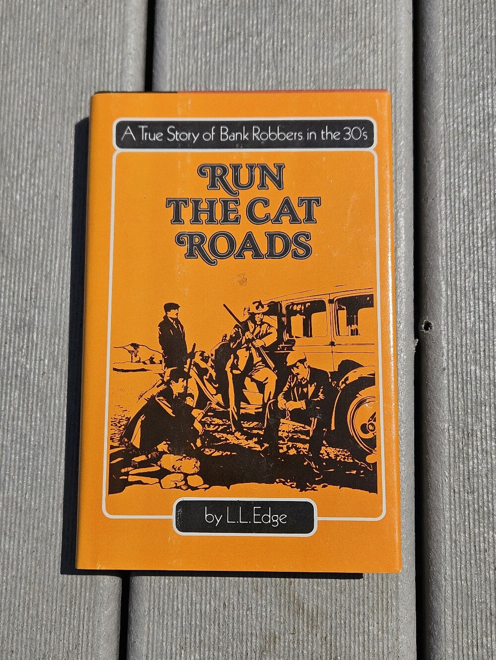Run the Cat Roads : ...Bank Robbers in the 30's; Edge; Dembner; 1981; 1st Ed; EX